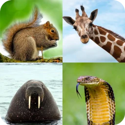 Symbol von Tier Quiz